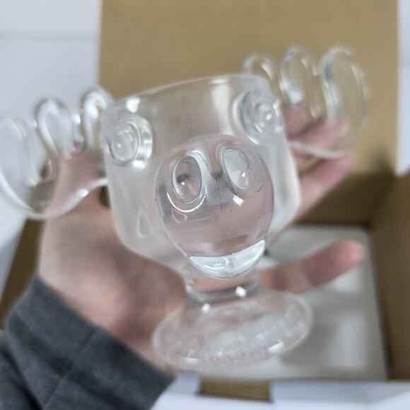 National Lampoon's Christmas Vacation Clark Griswold's Eggnog Glass Moose Mug - Picture 9 of 11